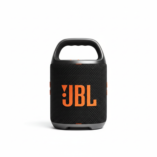 JBL speaker on white background